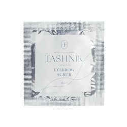 TASHNIK COSMETICS eyebrow scrub in sachet 3 ml