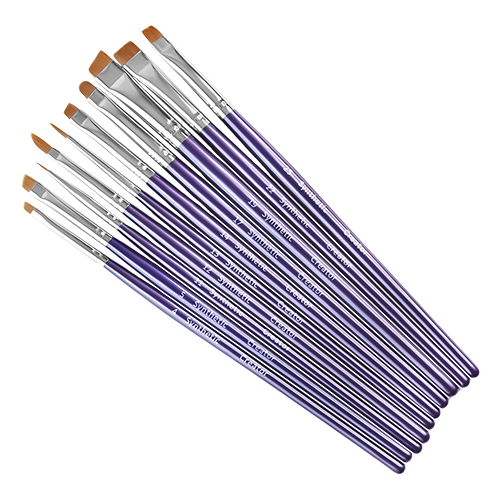 Creator Synthetic Набір №2 з 10 пензлів (4, 5, 11, 12, 13, 14, 17, 19, 22, 25)