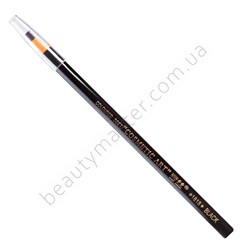 COSMETIC ART Self-sharpening pencil for eyebrows BLACK №1