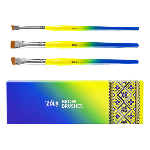 ZOLA Eyebrow Brush Set UKRAINIAN EDITION