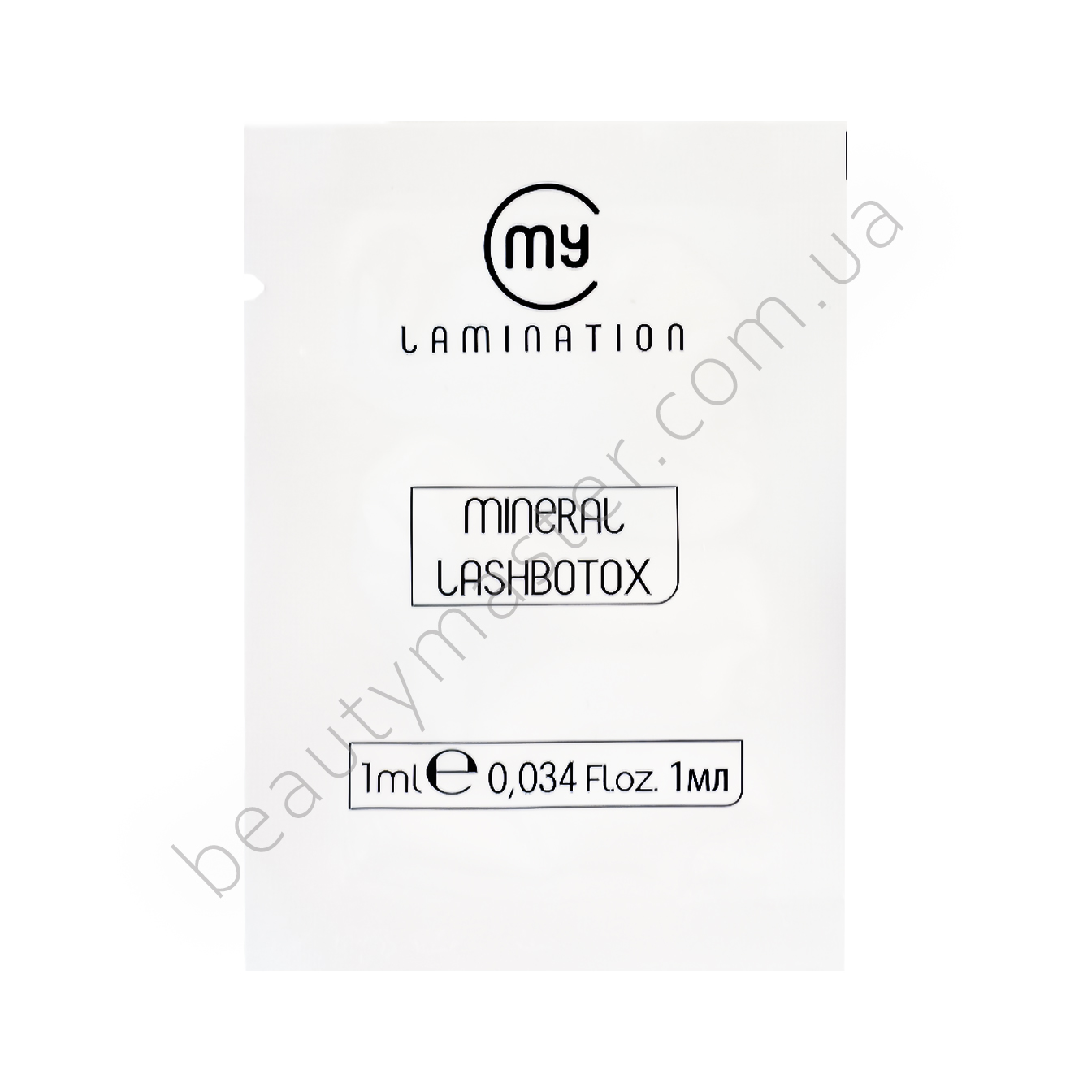 My Lamination sachet mineral BTX 1ml