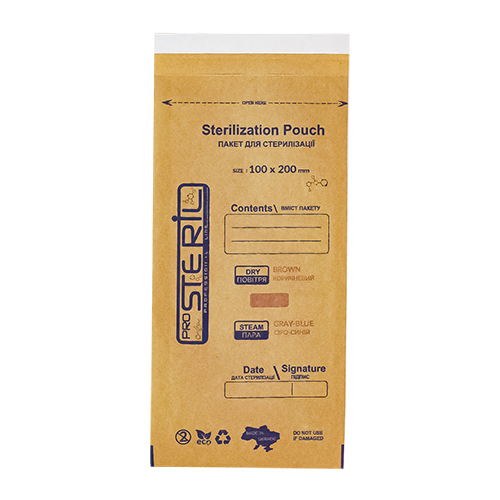 Kraft bag ProSteril 100x200 mm 1 pc