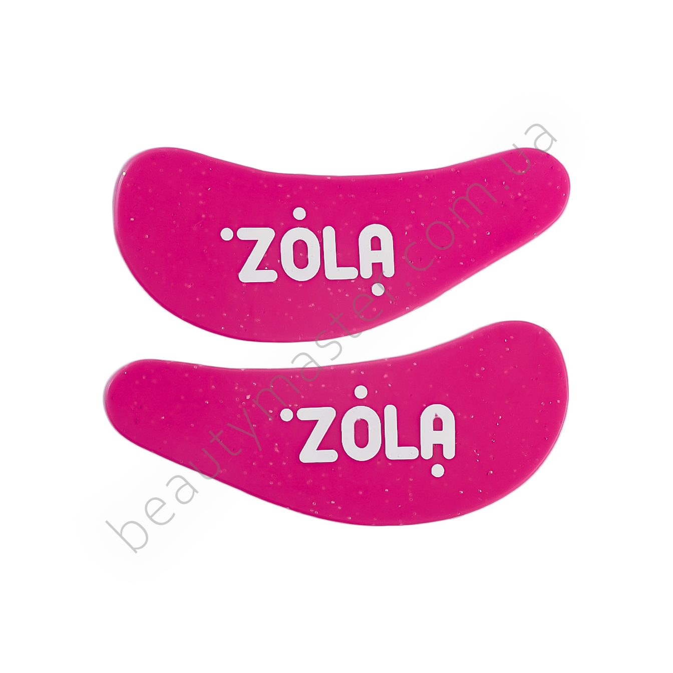 ZOLA Многоразовые силиконовые патчи для глаз (1 пара) малиновые