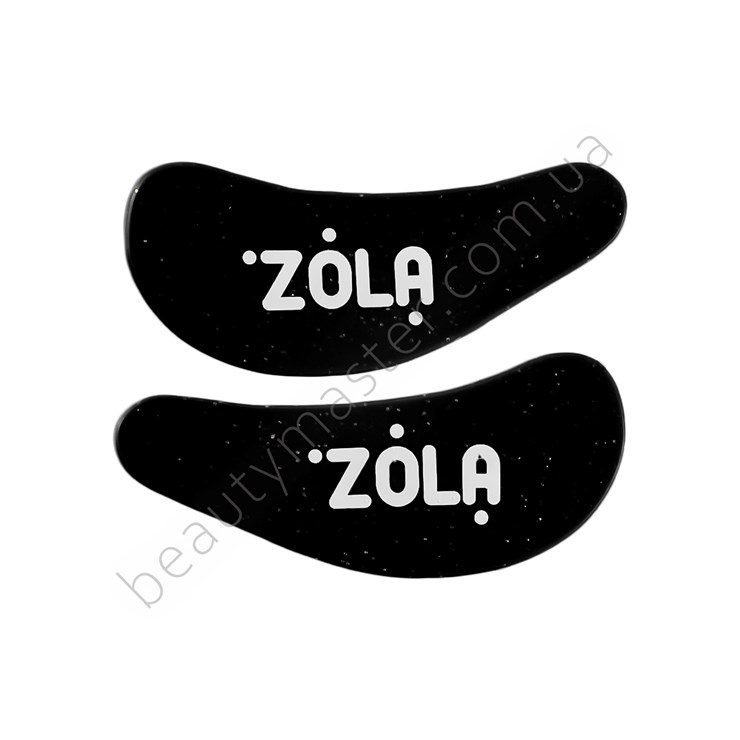 ZOLA Многоразовые силиконовые патчи для глаз (1 пара) черные