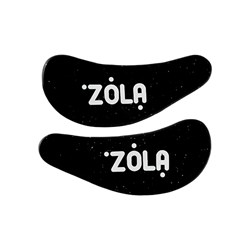 ZOLA Parches oculares de silicona reutilizables (1 par) negro