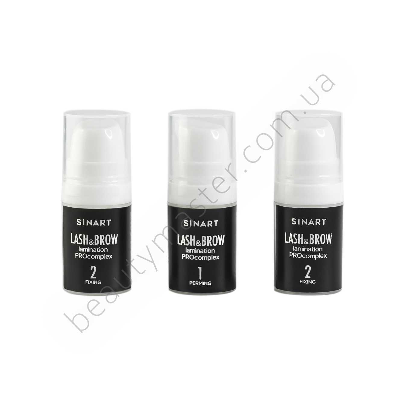 Sinart Набор Lash&Brow lamination PROcomplex 1 perming (1 шт) + 2 fixing (2 шт)