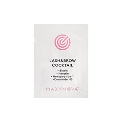 Maxymova Lash and Brow Coctail serum para pestañas y cejas 1,5 ml