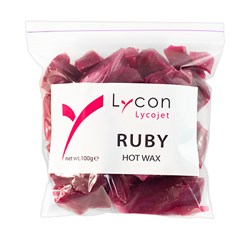 Lycon Lycojet гарячий віск із шимером Ruby 100 г