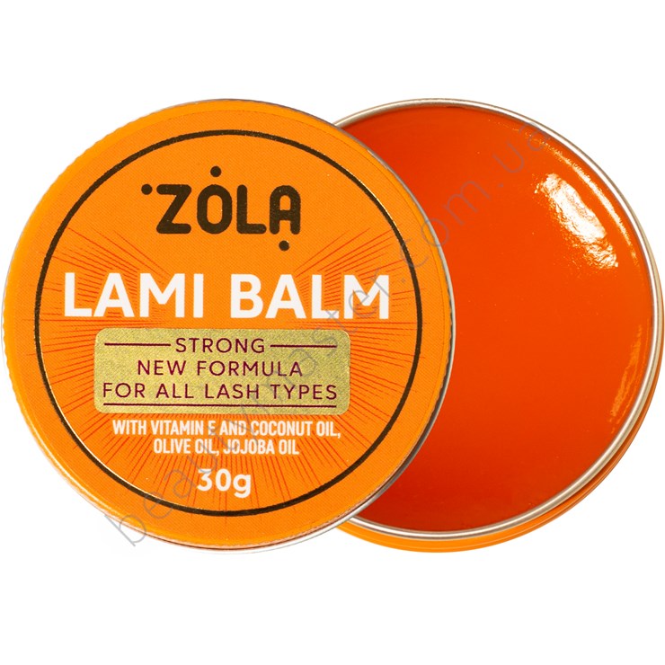 ZOLA Glue-free glue for lamination of eyelashes LAMI BALM ORANGE 30 g