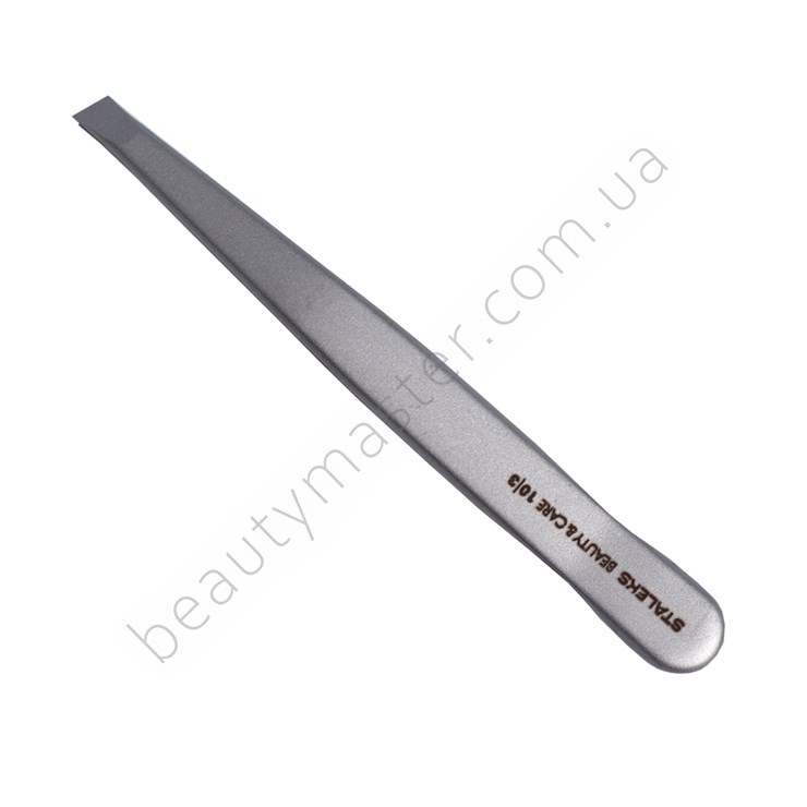 Staleks eyebrow tweezers Beauty& Care 10/3 (beveled), metal