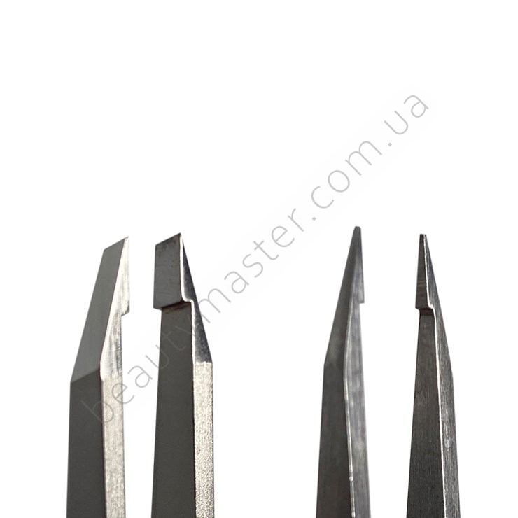 Beauty Master set of two tweezers, metal