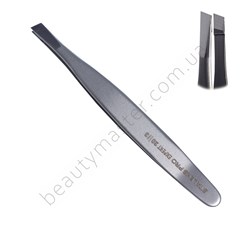 Staleks eyebrow tweezers Expert 20/3 (beveled), metal