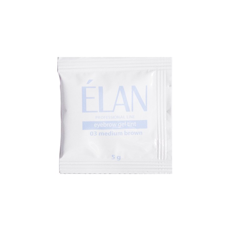 Elan 03 гель-краска для бровей сет в коробке (саше краски + окислитель)