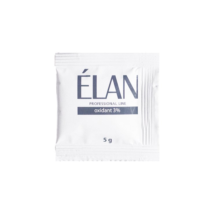 Elan 03 гель-фарба для брів сет у коробці (саше фарби + окислювач)