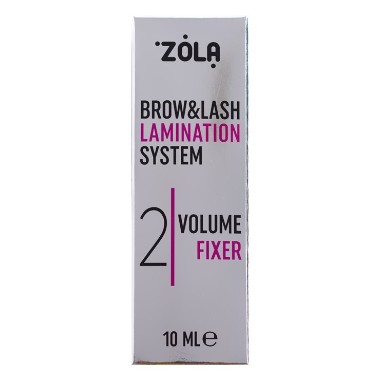 ZOLA Compound for lamination 02 Volume Fixer 10 ml