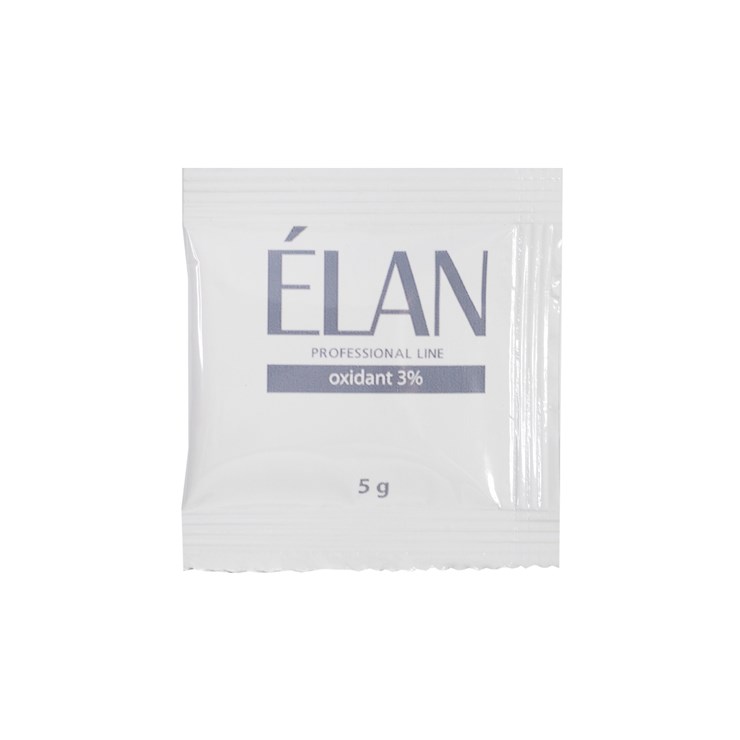 Elan 02 gel eyebrow paint set in a box (sachet of colors + oxidizer)