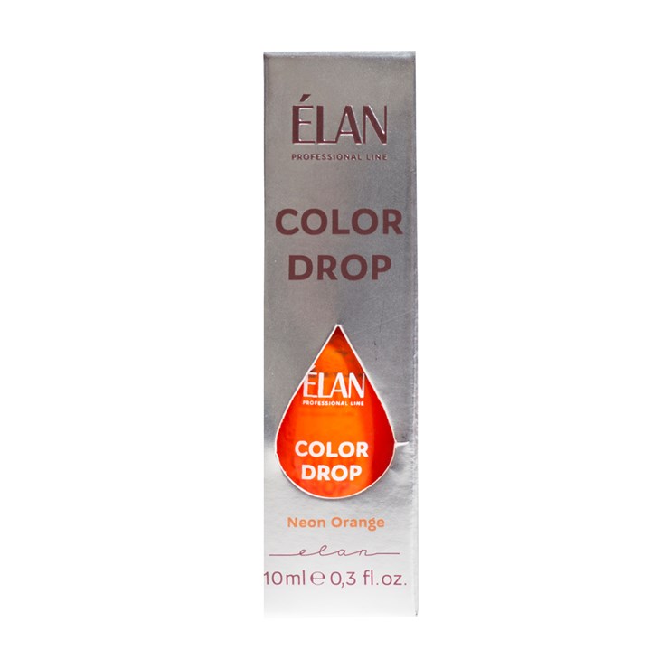 ELAN Cosmetic pigment "COLOR DROP" Neon Orange