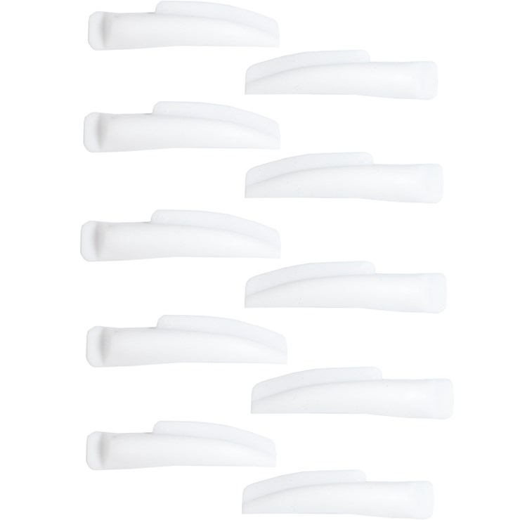 Rollers for eyelash lamination white, 5 pairs