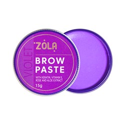 ZOLA Контурная паста для бровей фиолетовая