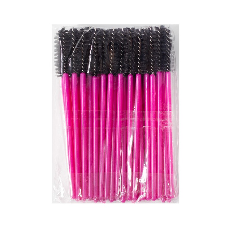 Nylon brushes raspberry-black, 1 pc. 50 pcs