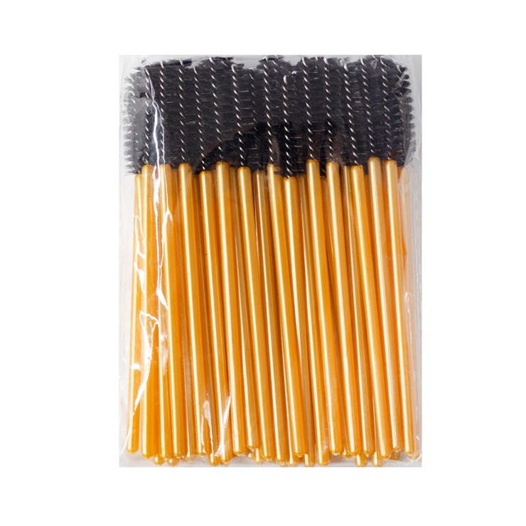 Nylon brushes, golden-black, pack. 50 pcs.