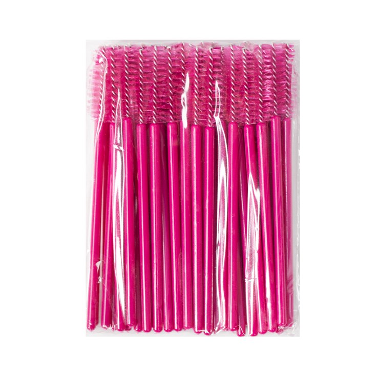 Nylon brushes raspberry, 1 pc. 50 pcs