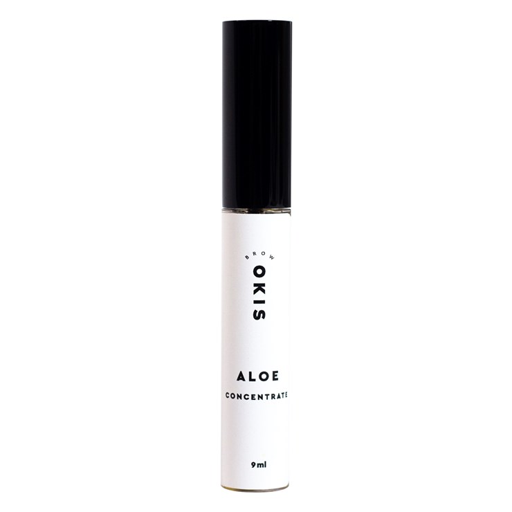 OKIS BROW Aloe Concentrate for deep moisturizing of eyebrows and eyelashes 9 ml