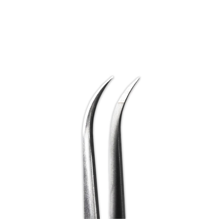 VILMY Curved tweezers D-40 (40° angle)