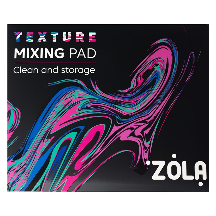 ZOLA Коврик силиконовый Mixing Pad разноцветный