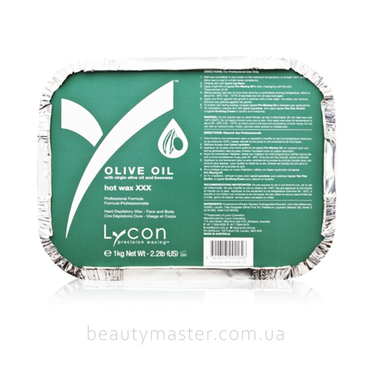 Lycon гарячий віск olive oil 1 кг