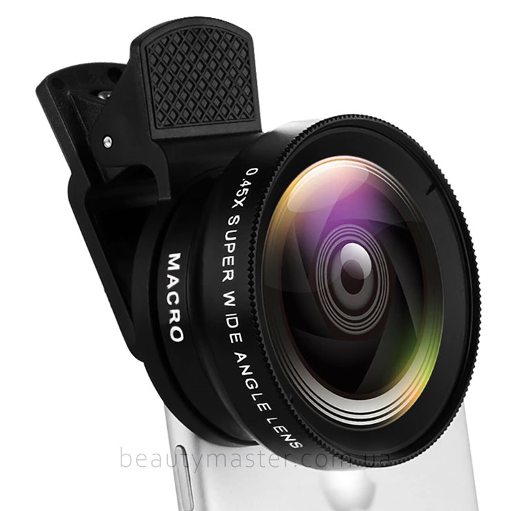 HD lens for mobile phone (macro and wide-angle)