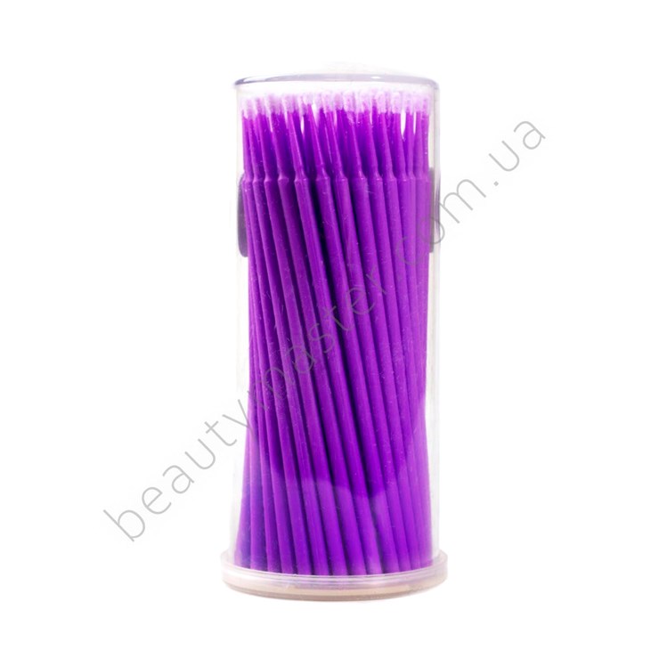 Microbrushes in a tube, purple, p. S MA-100