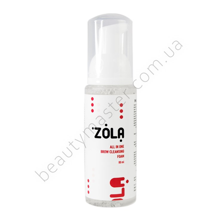 ZOLA Eyebrow foam shampoo, 80 ml
