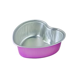 Molde de papel de cera rosa 1 ud.