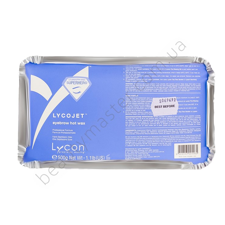 Lycon Lycojet eyebrow віск для брів з календулою та ромашкою 500г